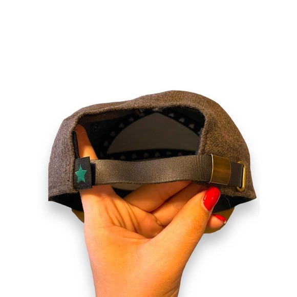 Li Grand Zombi Wool Blend Hat One Size Unisex Brown - Picture 4 of 10